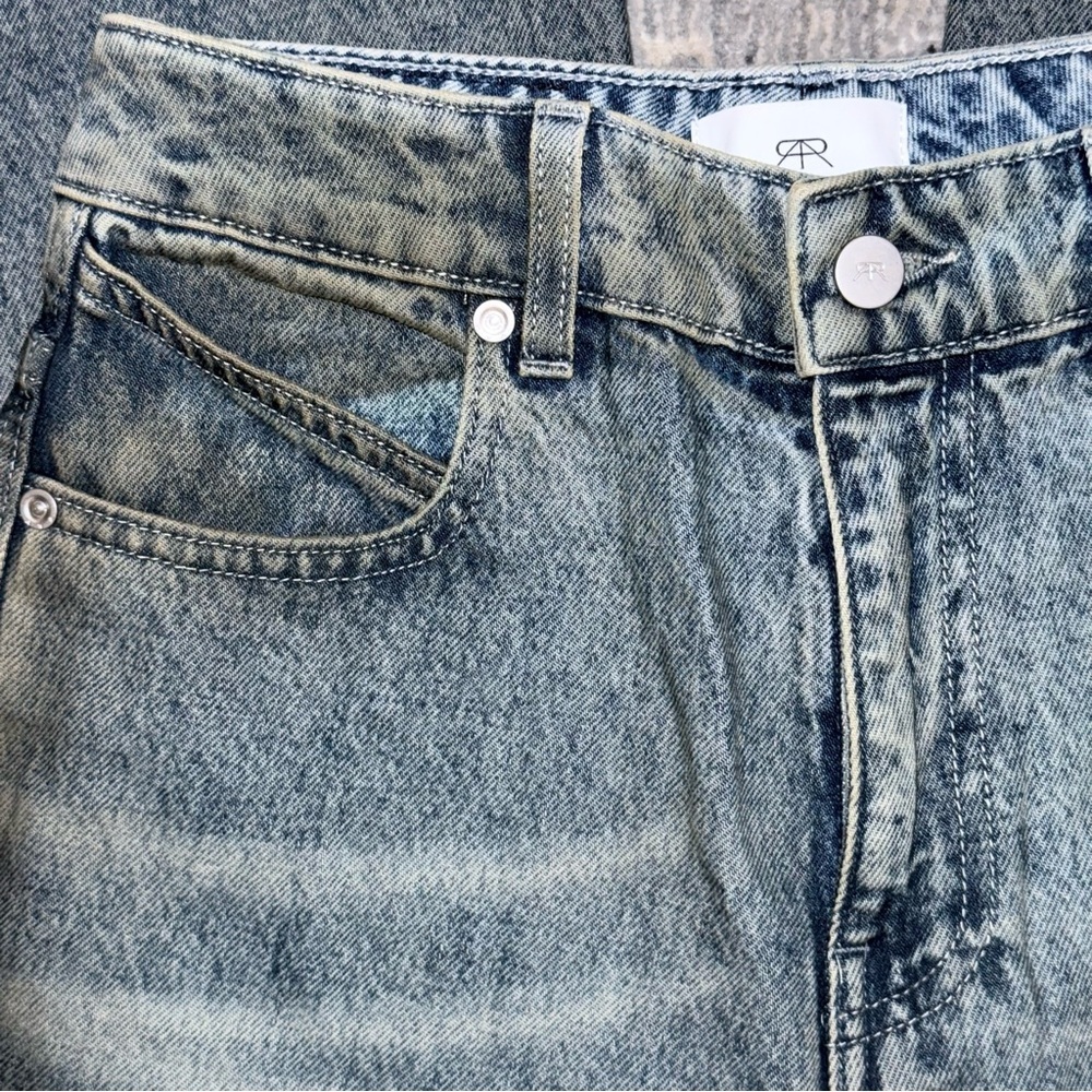 NWT RtA Wide-Leg Cargo Jeans Sz 27 - Picture 11 of 16